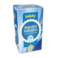 ALGODÃO ISABABY HIDRÓFILO 25G