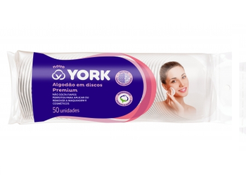 ALGODÃO YORK DISCOS C/ 50UN