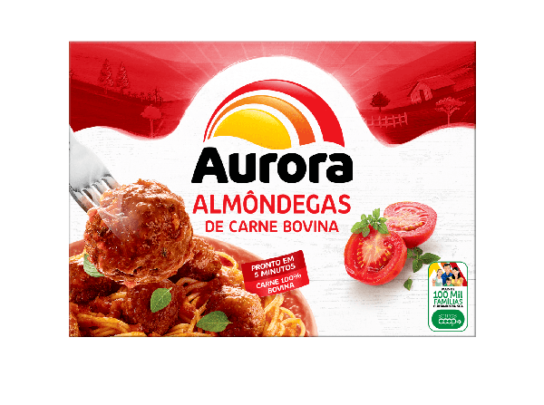 ALMÔNDEGAS AURORA 500G