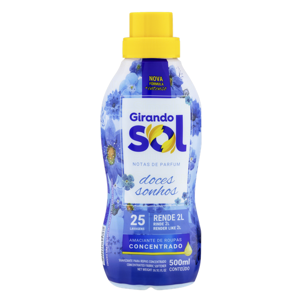 AMACIANTE CONC GIRANDO SOL BLUE CARE 500