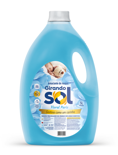 AMACIANTE GIRANDO SOL FLORAL 5L