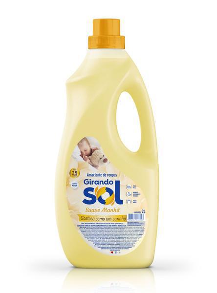 AMACIANTE GIRANDO SOL SUAVE MANHÃ 2L
