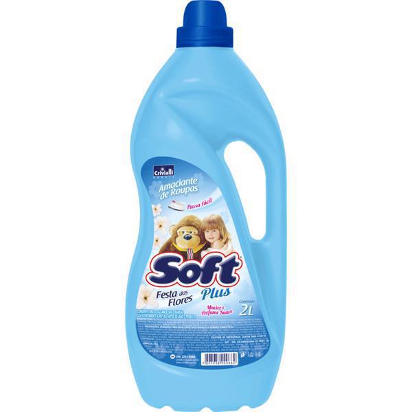 AMACIANTE SOFT PLUS FESTA FLOR 2L