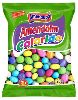 AMENDOIM COLORIDO AMENDUPA CROCANT 230G