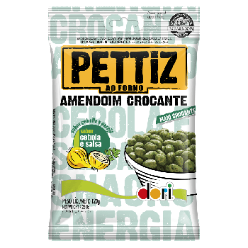 AMENDOIM DORI PETTIZ CEBOLA/SALSA 120/150G