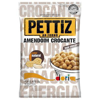 AMENDOIM DORI PETTIZ NATURAL 120G