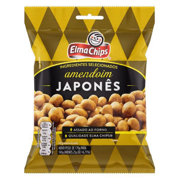 AMENDOIM ELMA CHIPS JAPONÊS 145G