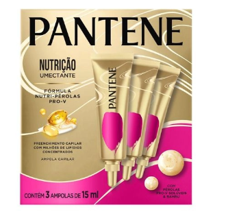 AMPOLA TRATAMENTO PANTENE NUTRIÇÃO C/ 3U