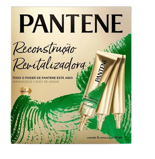 AMPOLA TRATAMENTO PANTENE RESTAURAÇÃO  C/ 3UN 45ML