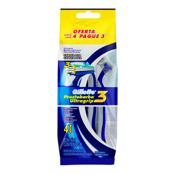 AP GILLETTE PRESTOBARBA ULTRA GRIP 3 LEV