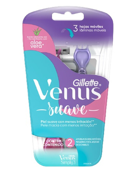 AP VENUS 3 SIMPLY GILLETTE C/ 2 UN