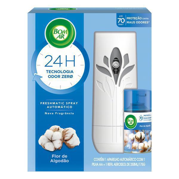 APARELHO ELÉTRICO BOM AR + REFIL FLOR AL