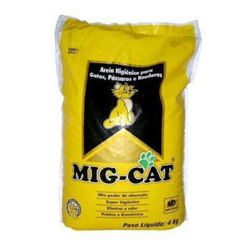 AREIA HIGIÊNICA MIG-CAT 4KG