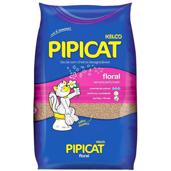 AREIA HIGIÊNICA PIPICAT FLORAL 4KG
