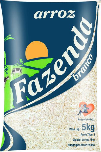 ARROZ BRANCO FAZENDA 5KG