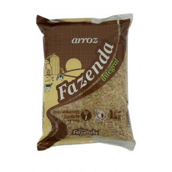 ARROZ INTEGRAL FAZENDA 1KG