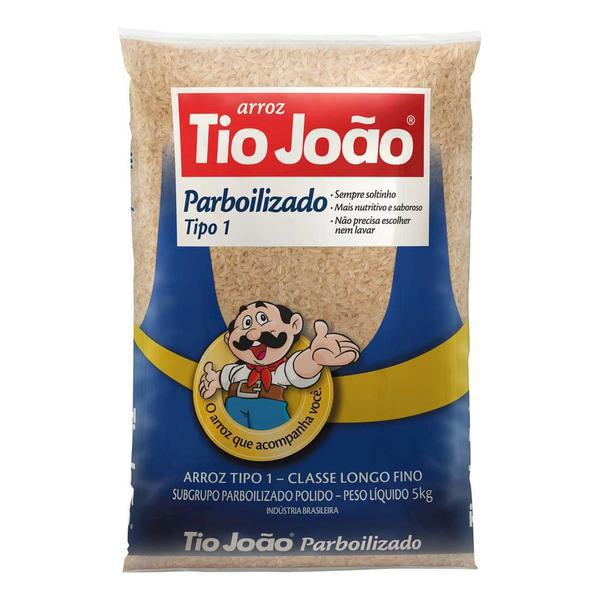 ARROZ PARBOILIZADO TIO JOÃO 5KG