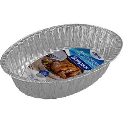 ASSADEIRA DE ALUMÍNIO BOMPACK 4L