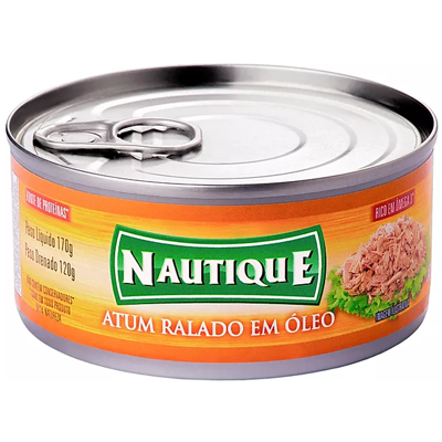 ATUM NAUTIQUE RALADO AO ÓLEO 170G