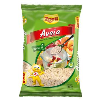 AVEIA ZAELI FLOCOS GROSSA 500G