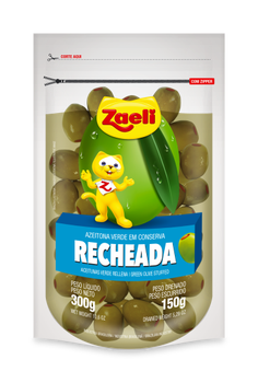 AZEITONA RECHEADA ZAELI SACHÊ 150G