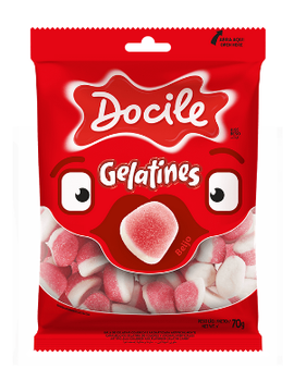 BALA DOCILE BEIJO 80G