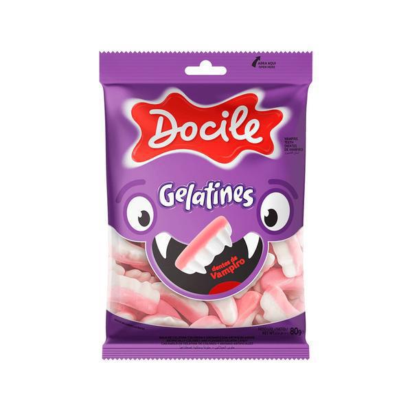 BALA DOCILE DENTES DE VAMPIRO 80G