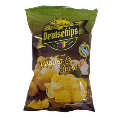 BATATA CHIPS DEUTSCHIPS CEBOLA E SALSA 2