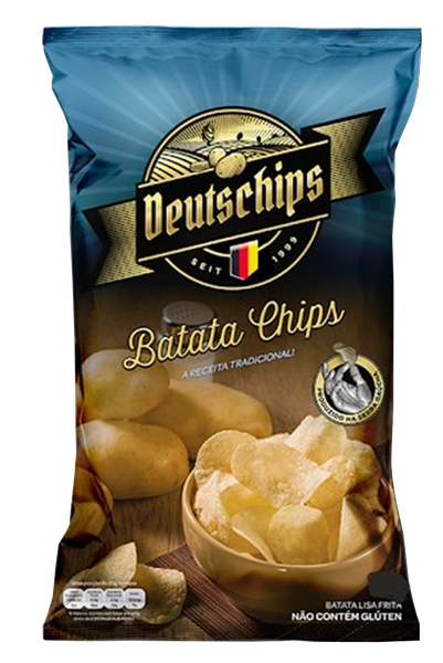 BATATA CHIPS DEUTSCHIPS ORIGINAL 100G