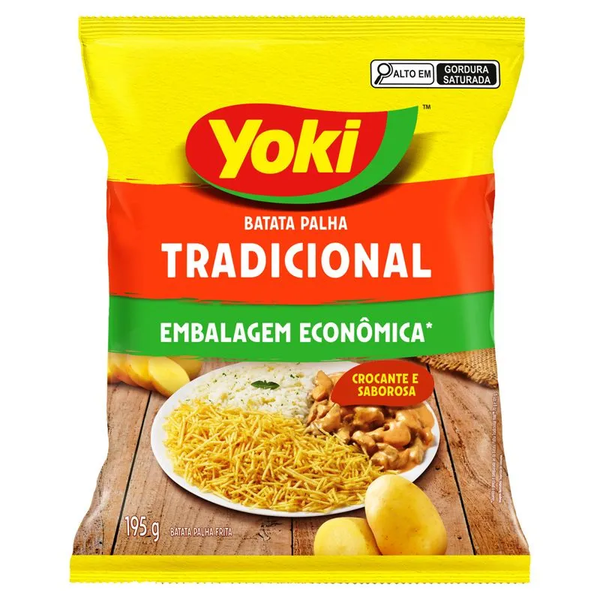 BATATA PALHA TRAD YOKI 195G