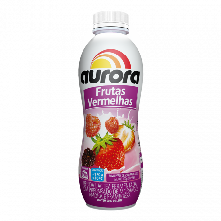 BEB LÁCTEA AURORA FRUTAS VERMELHAS 850G