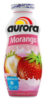 BEB LÁCTEA AURORA MORANGO 170G