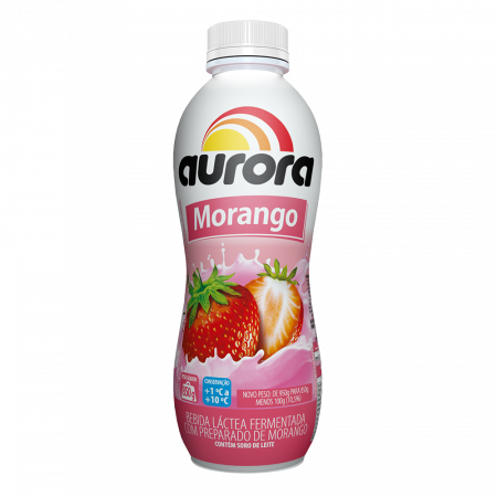 BEB LÁCTEA AURORA MORANGO 850G