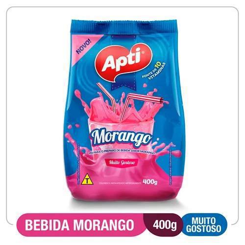 BEBIDA EM PÓ APTI MORANGO 400G