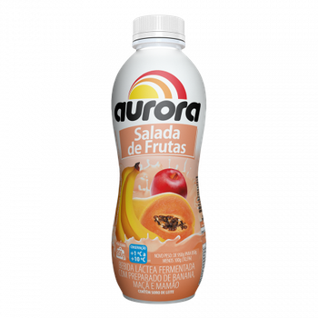 BEBIDA LÁCTEA AURORA SALADA DE FRUTA 850G