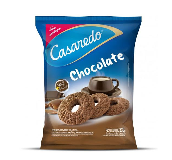 BISC CASAREDO ROSCA CHOCOLATE 300G