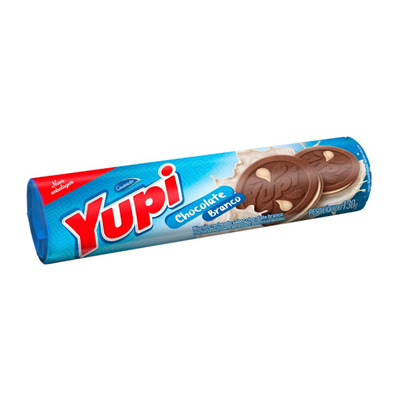 BISC CASAREDO YUPI CHOCOLATE BRANCO 130G