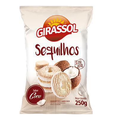 BISC GIRASSOL SEQUILHOS LEITE 200G