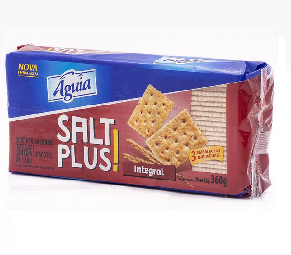 BISC ÁGUIA SALT CRACKER INTEGRAL 360G