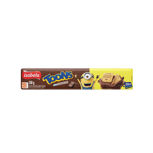 BISC ISABELA TOONS CHOCOLATE 130G