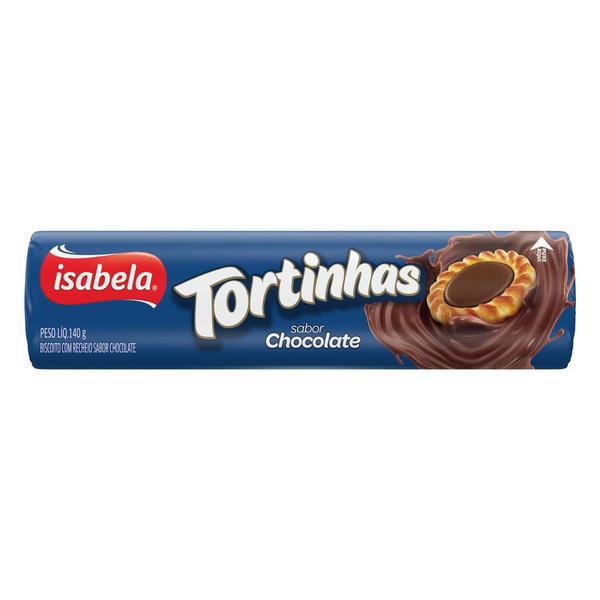 BISC ISABELA TORTINHAS CHOCOLATE 140G