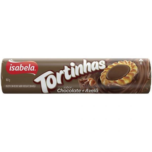 BISC ISABELA TORTINHAS CHOCOLATE COM AVE