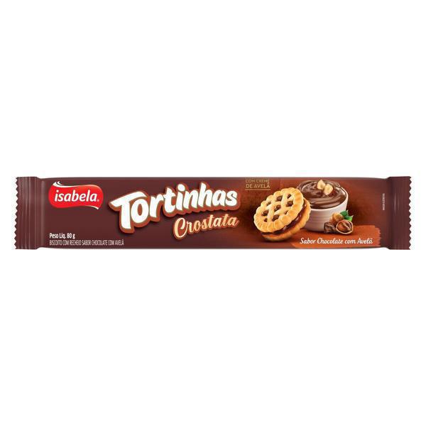 BISC ISABELA TORTINHAS CROSTATA AVELÃ 80