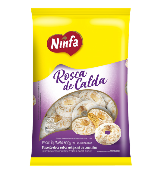 BISC NINFA ROSCA DE CALDA 300G