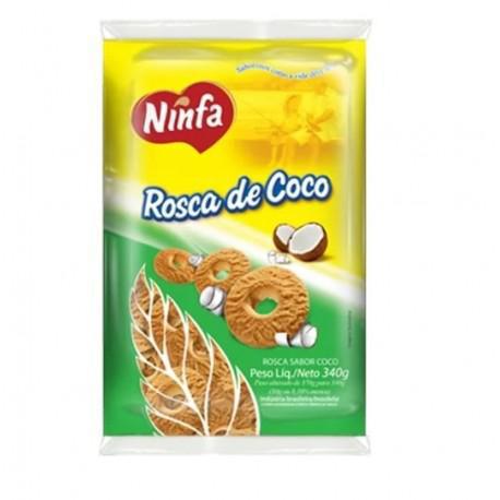 BISC NINFA ROSQUINHAS COCO 300G