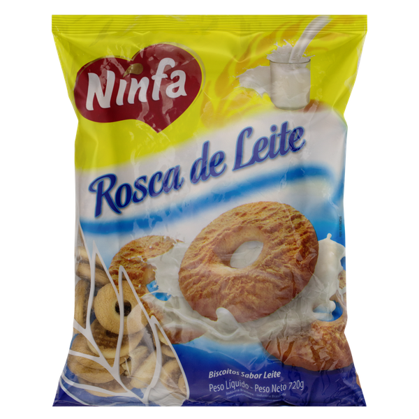 BISC NINFA ROSQUINHAS LEITE 500G