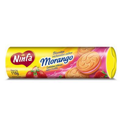 BISC RECH NINFA MORANGO 110G