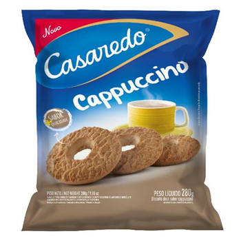 BISC CASAREDO ROSCA CAPPUCINO 250G