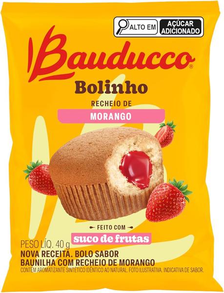 BOLINHO BAUDUCCO MORANGO 40G