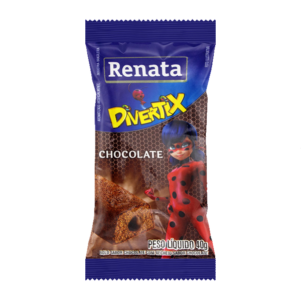 BOLINHO RENATA DESCOLADOS BAUNILHA 40G